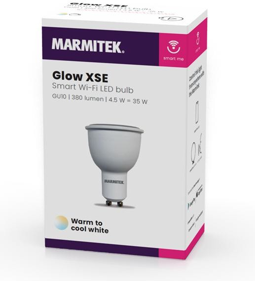 Marmitek GLOW XSE Smart Wi-Fi LED biela GU10 380 lumen 35 W, 8513