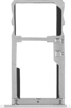 Púzdro Lenovo K6 Note K53a48 - SIM Slot Silver, Silver