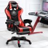 R8 Gamer Likeregal 920 červená (Masážne herné kreslo s opierkou na nohy červená)