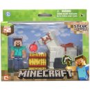 Minecraft Sammelfigur Steve mit Pferd