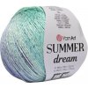 YarnArt Summer Dream 4302 Fialová, azúrová, ružová