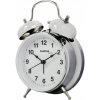 Budík Technoline strieborný, 11,5 cm