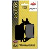 Brzdové doštičky SBS 222CT Scooter Carbon