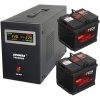 Záložný zdroj pre obehové čerpadlá AVANSA UPS 1050W 24V + 2 batérie