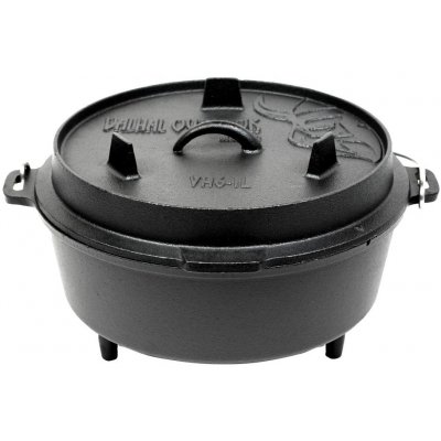 Liatinový vonkajší (Camp Dutch oven) VH6.1L+ Valhal Outdoor