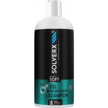 SOLVERX Jemný sprchový gél a šampón 2v1 pre mužov 400ml