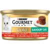 Gourmet Gold Savoury Cake s hovädzím a paradajkami 24 x 85 g