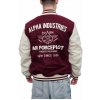 Alpha Industries zimná bunda Varsity Air Force Jacket burgundy Farba: bordová, Veľkosť: M