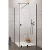 RADAWAY FURO BLACK KDJ RH 100cm pravé dvere do kombinácie / sprchový kút rohový, profil čierny, sklo číre, 10104492-54-01RU10110510-01-01