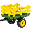 PegPerego John Deere Stake Side Trailer vlečka zelená