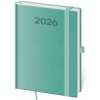 Diár 2026 denný B6 Print Pop - svetlo zelená