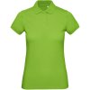 B&C Polokošile Inspire Polo, z bio bavlny, krátký rukáv, dámská COT010440u4001-orchid gree S Zelená orchid
