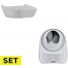 SET INTELIGENTNÁ SAMOČISTIACA TOALETA PRE MAČKY CATLINK SCOOPER YOUNG VERSION + SCHODY KU CATLINK SCOOPER (SIVÉ)