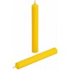Nefertitis Parafínová stolný sviečka žltá 18 cm NF24621 - 18 x 2 cm