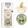 Bibs Colour anatomické cumlíky kaučuk 2ks Ivory Sage