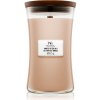 Woodwick Vanilla & Sea Salt vonná sviečka s dreveným knotom 609.5 g