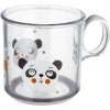 Canpol babies Protišmykový hrnček 170 ml Transparetné-panda