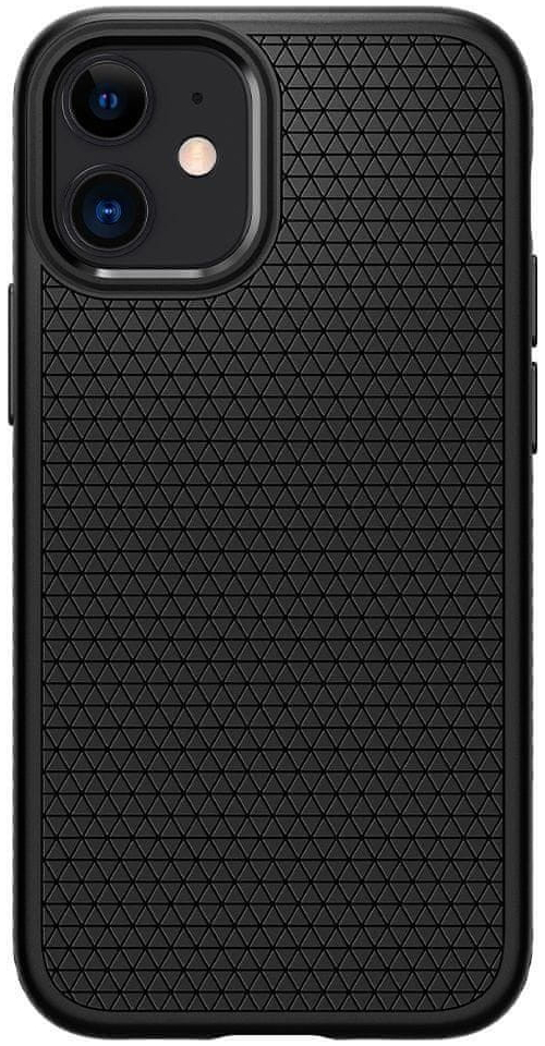 Púzdro Spigen Liquid Air iPhone 12 Mini, čierne