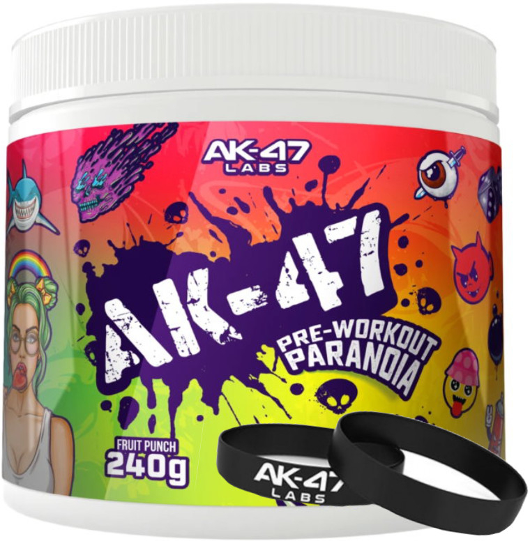AK-47 Labs Pre-Workout Paranoia 240 g