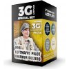 Sada akrylových farieb AK Interactive 3GEN - WWII Luftwaffe Uniform Colors