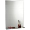 Nástenné zrkadlo Aqualine obdĺžnikové 600 x 800 mm