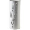 Mondex Kovový stojan na dáždniky Cedric White Umbrella, 49,5x20 cm