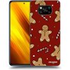 Picasee silikónový čierny obal pre Xiaomi Poco X3 - Gingerbread 2