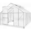 Polykarbonátový skleník 250 x 310 x 124/205 cm
