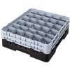 Cambro Kôš Camrack 30 pozícií, výška pohára 25,8 cm - Čierna| TOM, R-30S958-110