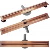 Odtokový žľab REA Neox Slim pro Brushed Copper 60