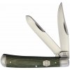 Nôž zatvárací TRAPPER GREEN MICARTA