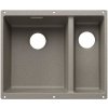 Blanco Subline 340/160 - Silgranitový drez, 56x46 cm, tartufo 527825