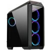 Chieftec STALLION II čierna / ATX / 2x USB-A 3.1 / 1x USB-A 2.0 / 1x USB-C 3.2 / 4X 120mm RGB / bez zdroja (GP-02B-UC-OP)