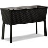 KETER Kvetináč EASY GROW, 114 x 49,3 x 75,7 cm hnedý KETER 230297