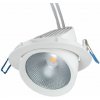ACA Lighting COB LED bodovka LINO 30W/230V/3000K/2400Lm/IP20/60°, kruhová biela