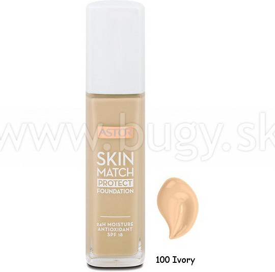 Astor Skin Match Protect Foundation make-up 1 Ivory 30 ml od 10,24 € -  Heureka.sk