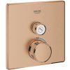 Grohe Grohtherm SmartControl sprchová batéria podomietková s termostatom Brushed Warm Sunset 29123DL0