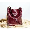 Ammyla Kožená kabelka Lana Style (burgundy) kolekcia Lana