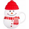 Hrnček Altom Design Snehuliak porcelán 380 ml
