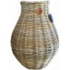 Váza z ratanu v tvare amfory 30xH55cm 47264