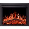 Vstavaný krb ArtiFlame čierny s funkciou ohrievania 1800 W