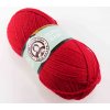 Priadza Super baby - červená tmavšia - 033