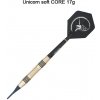 Sada soft šípok Unicorn CORE 17g, brass