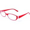 Okuliare dioptrické na čítanie FLEX +2,5 červené