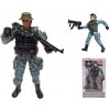 Figúrka vojaka so zbraňou Special Forces 10cm - baretka