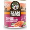Farm Fresh Dog Salmon & Herring + Cranberries Konzerte 750g