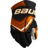 Hokejové rukavice Bauer Vapor FLYLITE Black/Orange Senior 14 palcov