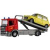 WELLY MODELY Scania P320 + Auto
