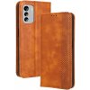 PROTEMIO 52553 BUSINESS Peňaženkový kryt pre Nokia G60 hnedý