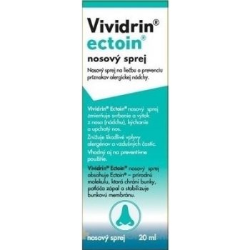 Vividrin ectoin nosný sprej 20 ml